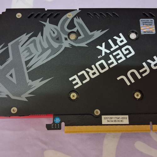 Colorful GeForce RTX 3060 Ti 8GB NB DUO V2 LHR-V 有盒
