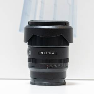 sony 20mm f1.8g sel20f18g