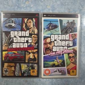 PSP 遊戲 Grand Theft Auto Liberty City Stories Vice City Stories