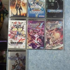 PSP RPG合集 (Jeanne d'Arc, Wild Arms, Phantasy Star