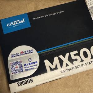 Crucial MX500 2T sata SSD