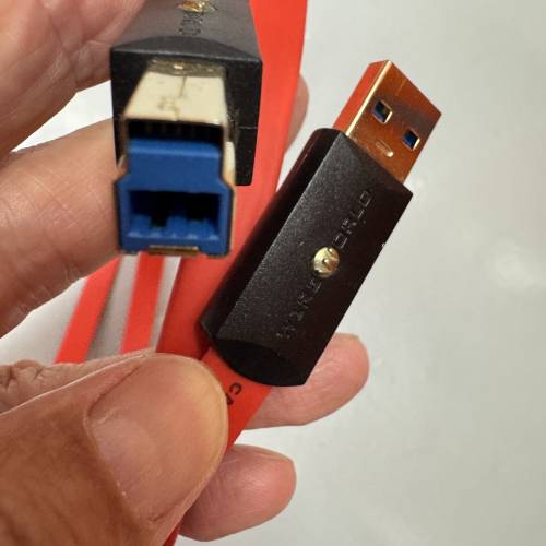 品牌：Wireworld（美國線聖） 型號：Starlight 8 USB 3.1 (A to B) 數位音訊線，