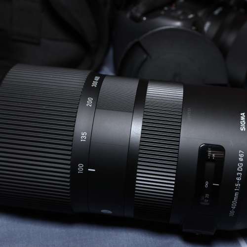 Sigma 100-400 F5-6.3 DG  for Canon EF mount  送副廠腳架環