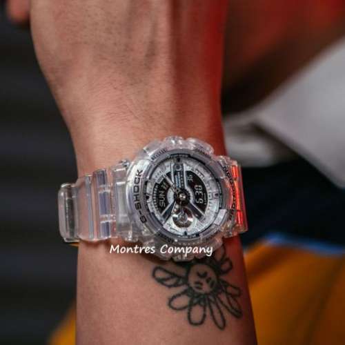 Montres Company 香港註冊公司(33年老店) 卡西歐 CASIO G-SHOCK 200米防水 透明白...