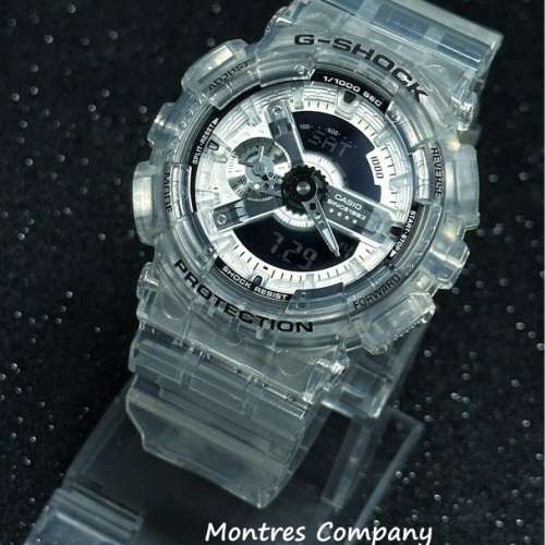 Montres Company 香港註冊公司(33年老店) 卡西歐 CASIO G-SHOCK 200米防水 透明白...