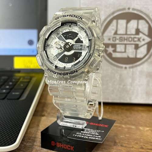 Montres Company 香港註冊公司(33年老店) 卡西歐 CASIO G-SHOCK 200米防水 透明白...