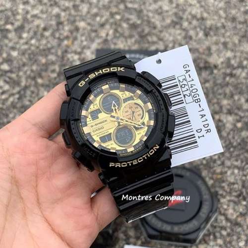 Montres Company 香港註冊公司 (33年老店) 卡西歐 CASIO G-Shock 200米防水 黑金色...