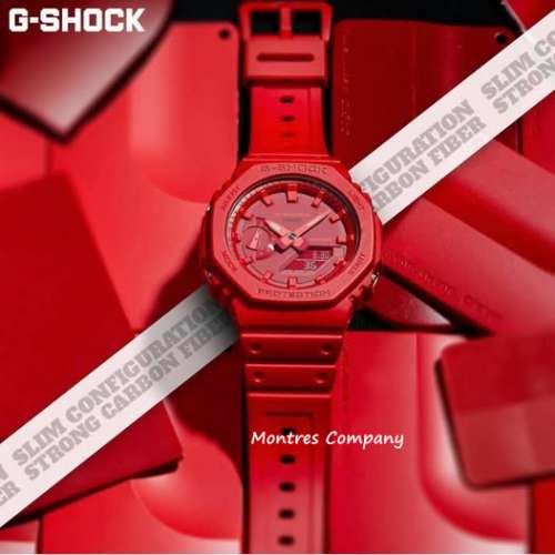 Montres Company 香港註冊公司 (33年老店) 卡西歐 CASIO G-SHOCK 八角行針 碳纖維...