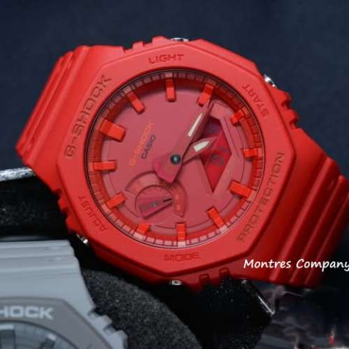 Montres Company 香港註冊公司 (33年老店) 卡西歐 CASIO G-SHOCK 八角行針 碳纖維...