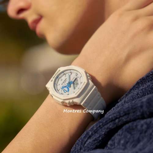 Montres Company 香港註冊公司 (33年老店) 卡西歐 CASIO G-SHOCK GA-2100HDS-7A 白...