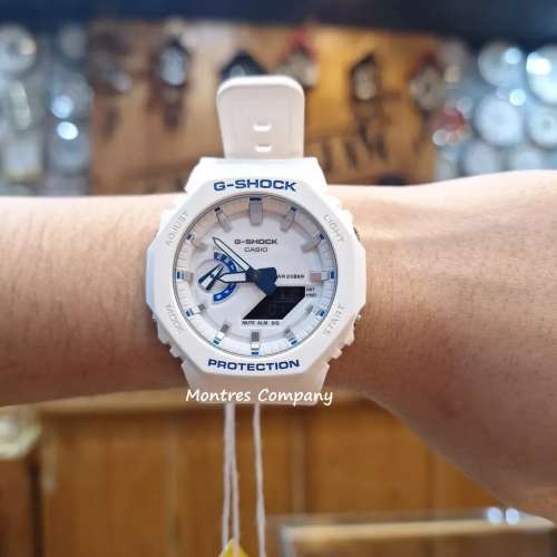 Montres Company 香港註冊公司 (33年老店) 卡西歐 CASIO G-SHOCK GA-2100HDS-7A1 白...
