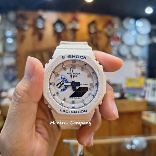 Montres Company 香港註冊公司 (33年老店) 卡西歐 CASIO G-SHOCK GA-2100HDS-7A1 白...