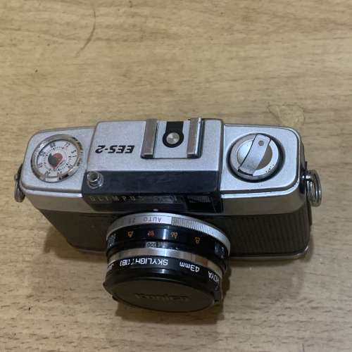 Olympus EES-2 30mm 2.8 半格機 可以調焦距+樂聲閃光燈 鏡片清冇毛 全正常