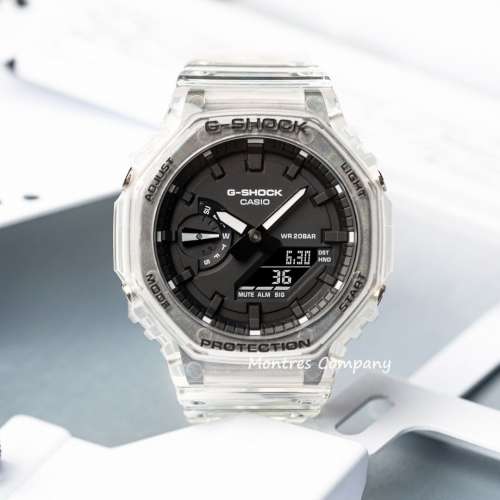 Montres Company 香港註冊公司(33年老店) 卡西歐 CASIO G-Shock GA-2100SKE-7A 黑錶...