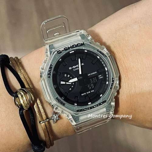 Montres Company 香港註冊公司(33年老店) 卡西歐 CASIO G-Shock GA-2100SKE-7A 黑錶...