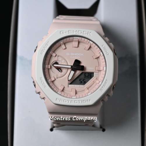Montres Company 香港註冊公司(33年老店) 卡西歐 CASIO G-Shock 200米防水 淺粉紅...