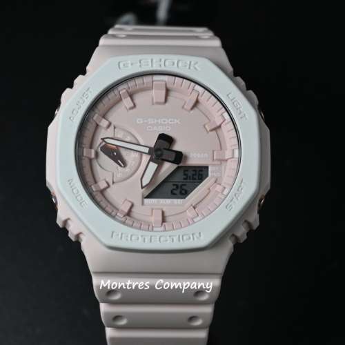 Montres Company 香港註冊公司(33年老店) 卡西歐 CASIO G-Shock 200米防水 淺粉紅...
