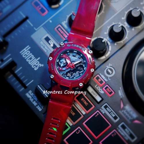Montres Company 香港註冊公司 (33年老店) 卡西歐 CASIO G-SHOCK 200米防水 紅色 G...