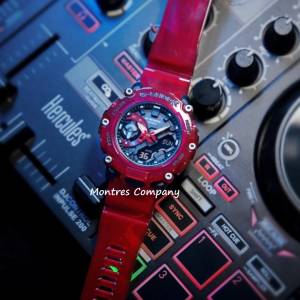 Montres Company 香港註冊公司 (33年老店) 卡西歐 CASIO G-SHOCK 200米防水 紅色 G...