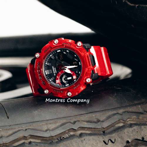 Montres Company 香港註冊公司 (33年老店) 卡西歐 CASIO G-SHOCK 200米防水 紅色 G...