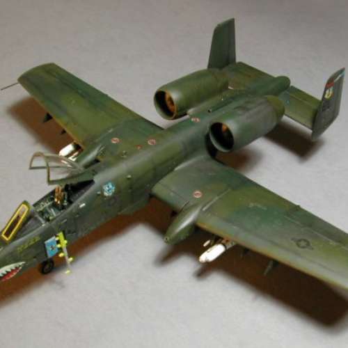 $100 - [非完成品] 全新 Hasegawa Hobby kits Fairchild A-10A Thunderbolt II K17 ...