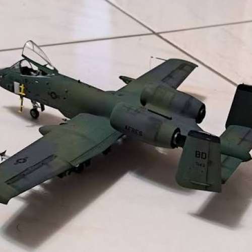 $100 - [非完成品] 全新 Hasegawa Hobby kits Fairchild A-10A Thunderbolt II K17 ...