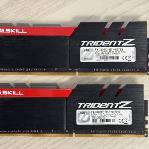 G.SKILL TridentZ DDR4 3200 16GB (8x2)