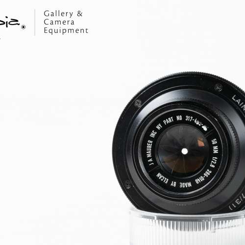|| J A Maurer Inc N.Y. 50mm F2.8 Made By Elcan (modified to Leica M mount) ||