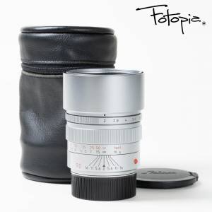 || Leica Summicron-M 90mm F2 - Silver / v2 / Pre-ASPH with case ||
