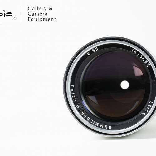 || Leica Summicron-M 90mm F2 - Silver / v2 / Pre-ASPH with case ||