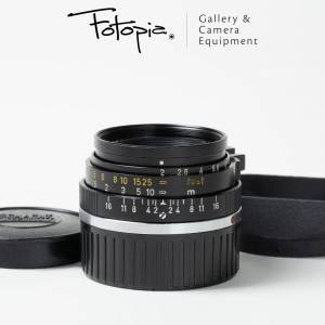 || Leica Summicron-M 35mm F2 - v2 / 6 Elements / Aperture Lever / Germany ||