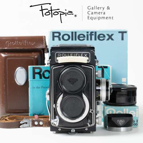 || Rolleiflex T - Xenar 75mm F3.5 / White Face with packing & extra ||