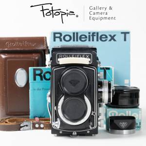 || Rolleiflex T - Xenar 75mm F3.5 / White Face with packing & extra ||