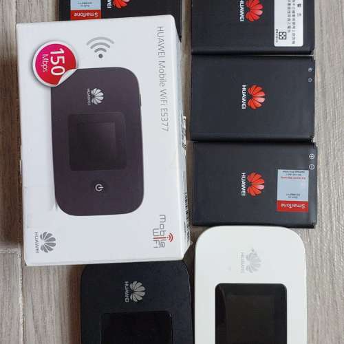 華為E5377 huawei 4g pocket wifi egg 插sim出wifi外游
