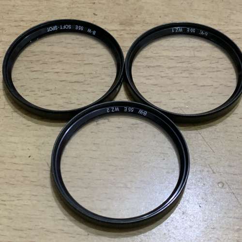 B +W 55mm soft Filter 每個 40元