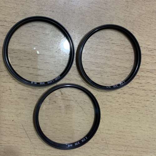 B +W 55mm soft Filter 每個 40元