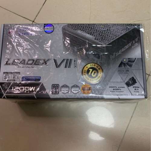 近全新superflower振華頂級1200w leadex vii platinum pro白金牌火牛 電源 供電 PS...