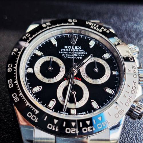 正2件組装rolex 116500LN黑貓