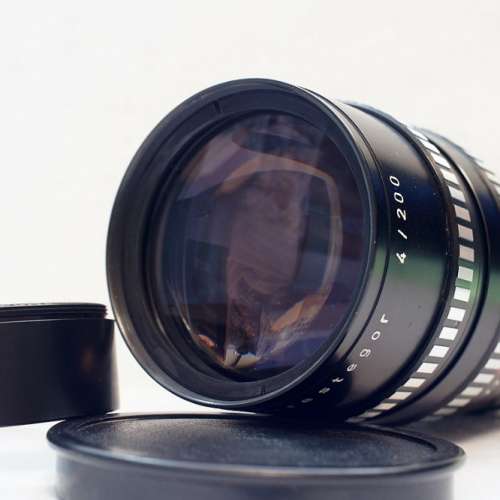 早期班馬版 Meyer Orestegor 1Q 200mm f4, 16片光圈葉(接近90%New)