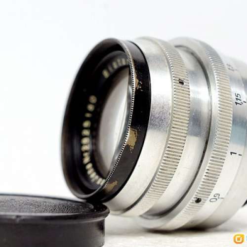 戰前1代小B Carl Zeiss Jena 紅T Biotar 58mm f2, Exakta Mount