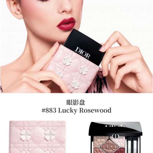 【24小時網站自助下單】🌸Dior 2026 秋季幸運草 Lucky Clover 眼影連卡套✨🍀  100%...