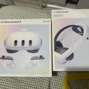 Meta Quest 3 512GB 行貨 配件齊全 同全新一樣