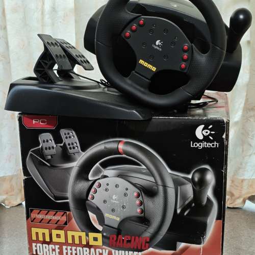 Logitech MOMO Racing Wheel for Windows 羅技電競軚盤