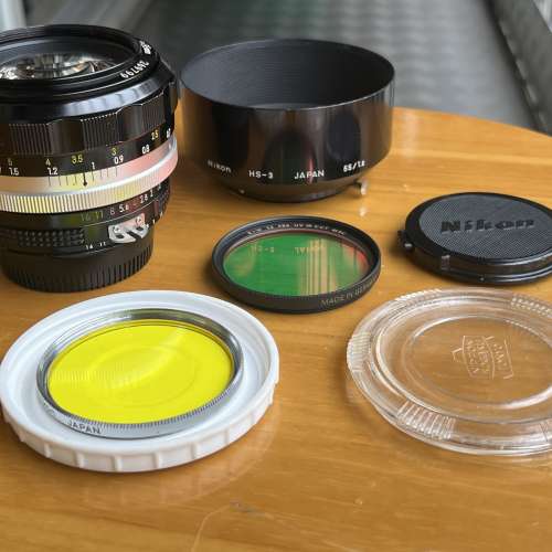 Nikon NIKKOR-S.C. Auto 55mm f/1.2 已原廠改Ai口