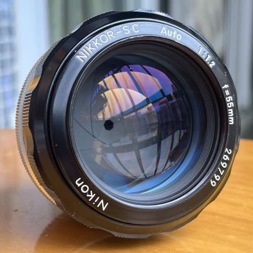 Nikon NIKKOR-S.C. Auto 55mm f/1.2 已原廠改Ai口