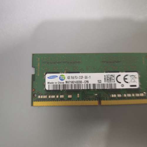 SK Hynix 4GB DDR4 PC4-2133P Laptop RAM Module 另有SAMSUNG 同價
