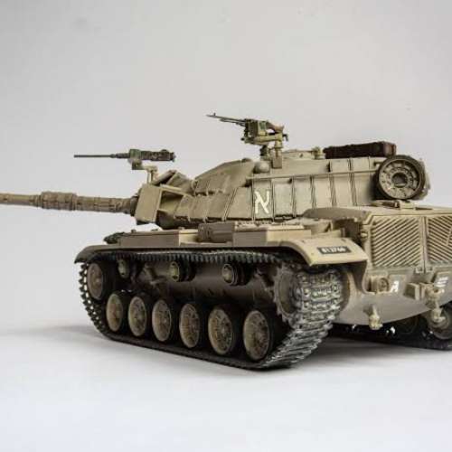 $100 - [非完成品] 全新 Academy Minicraft IDF M60-A1 Patton Main Battle Tank N...