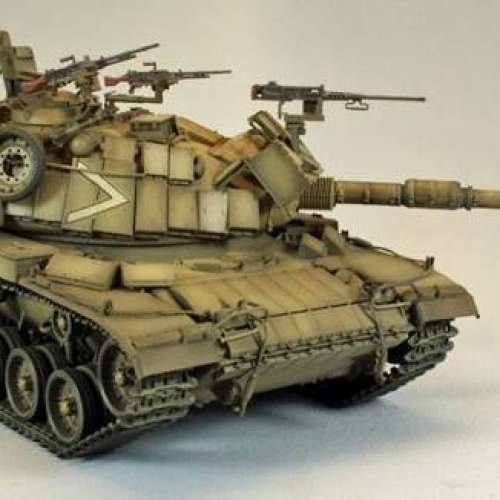 $100 - [非完成品] 全新 Academy Minicraft IDF M60-A1 Patton Main Battle Tank N...