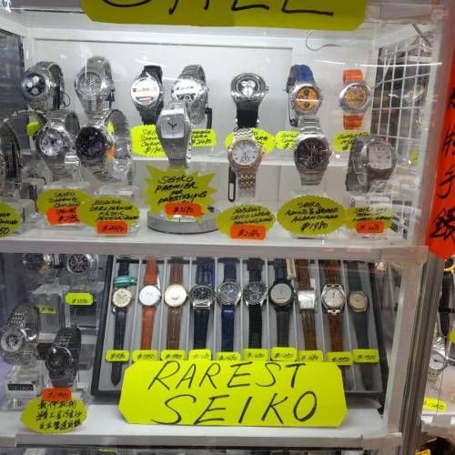 過千欵, 全新日本製造精工錶, 特價發售益用家, 由$800起.