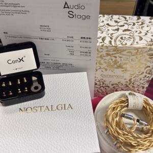 Nostalgia Audio Guinevere 金銀鉑鈀合金 ConX 升級線